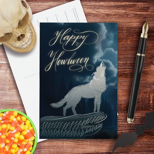 Happy Howlween Postcard