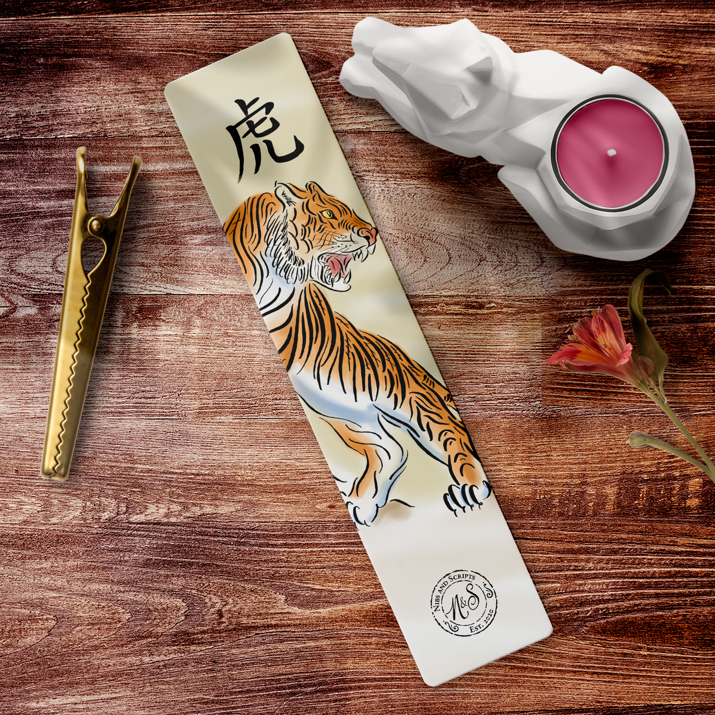 Tiger Bookmark