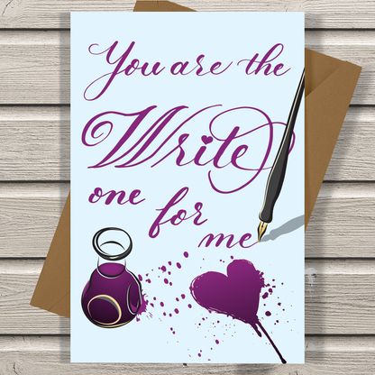 You are the Write one for me