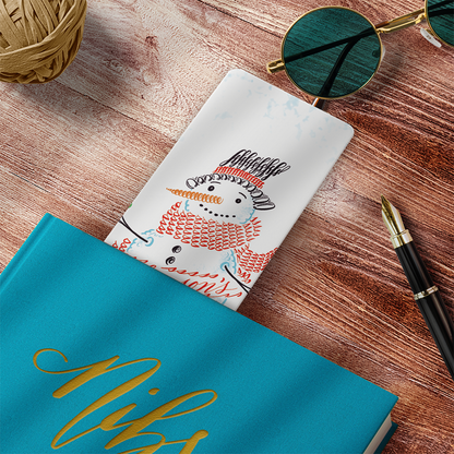 Snowman bookmark