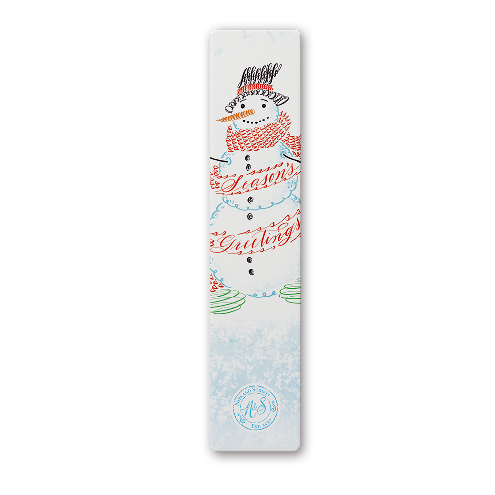 Snowman bookmark