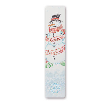 Snowman bookmark