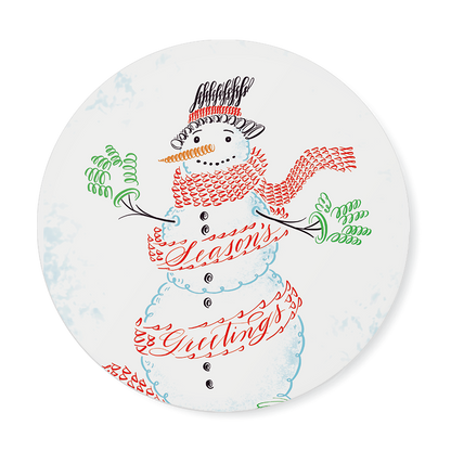 Snowman sticker