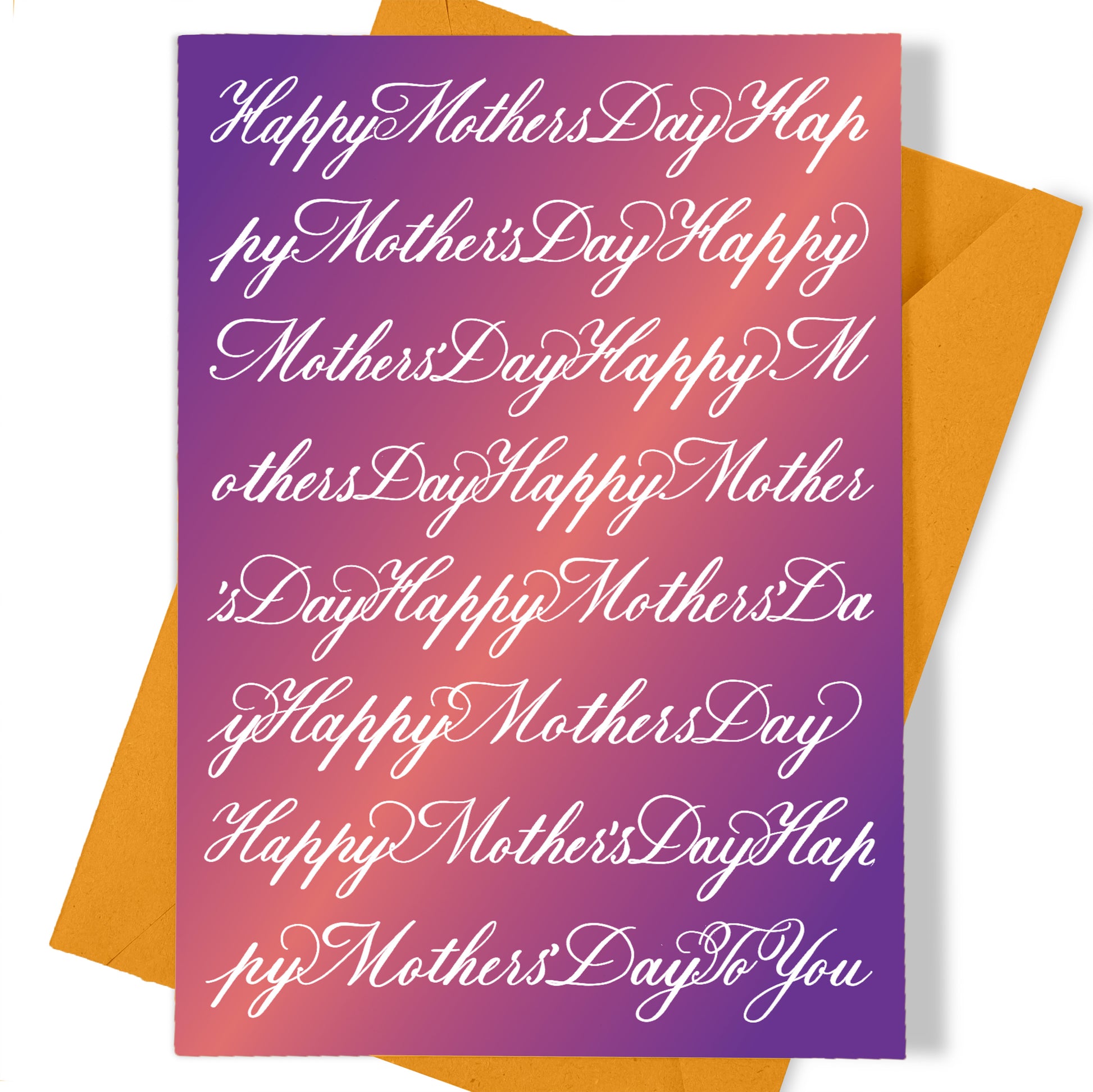 A thumbnail view of the greeting card: "Happy Mothers Day to You"